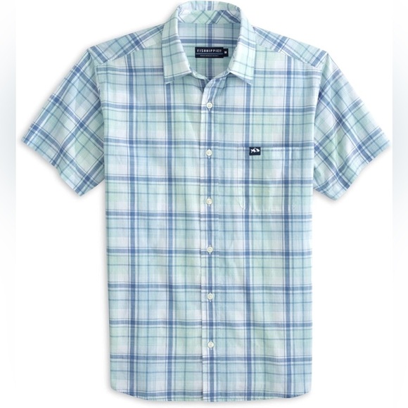 Fish Hippie • Rumfront Plaid Short Sleeve - Picture 1 of 8